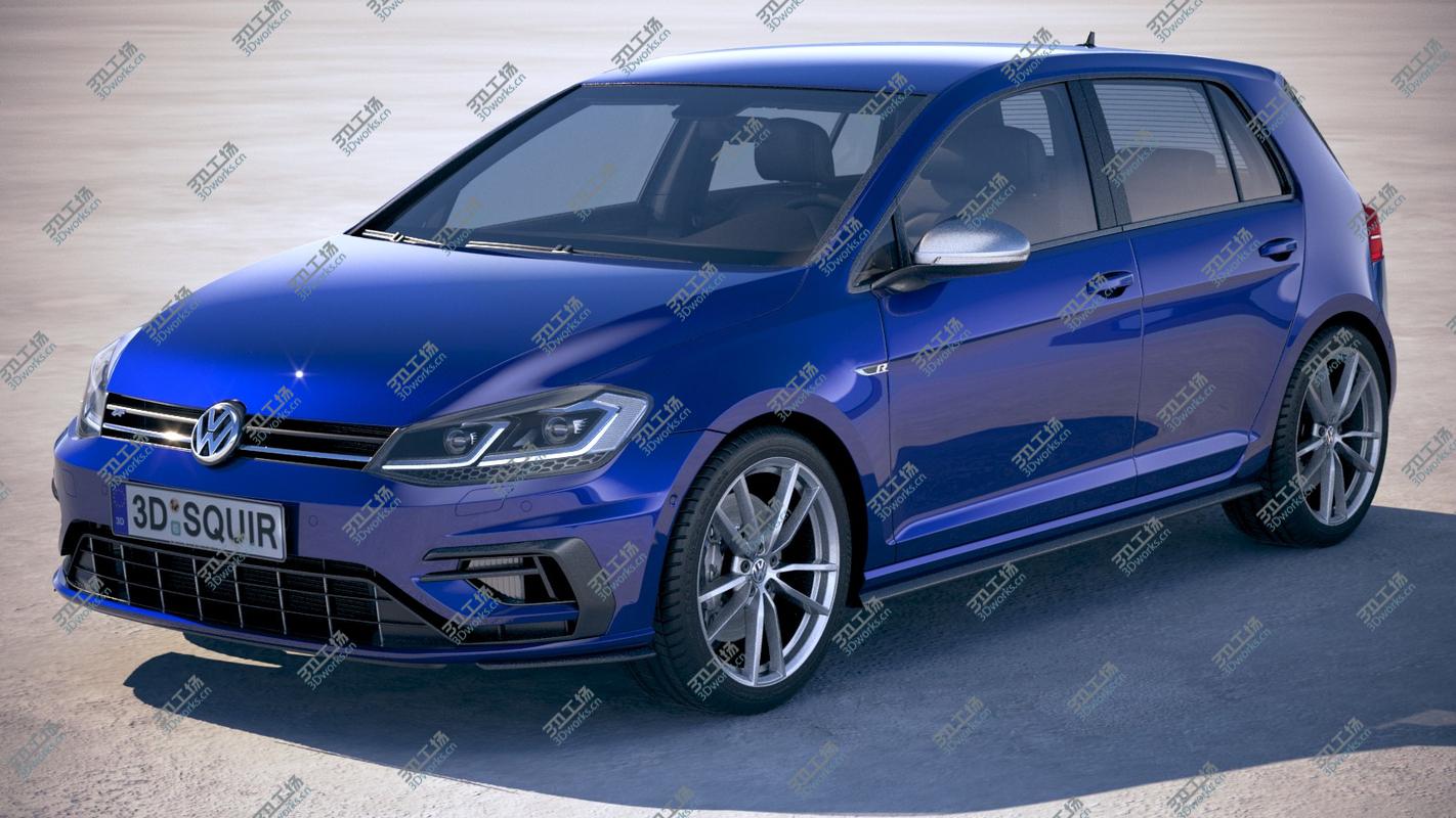 images/goods_img/202104021/3D Volkswagen Golf R 2018/1.jpg